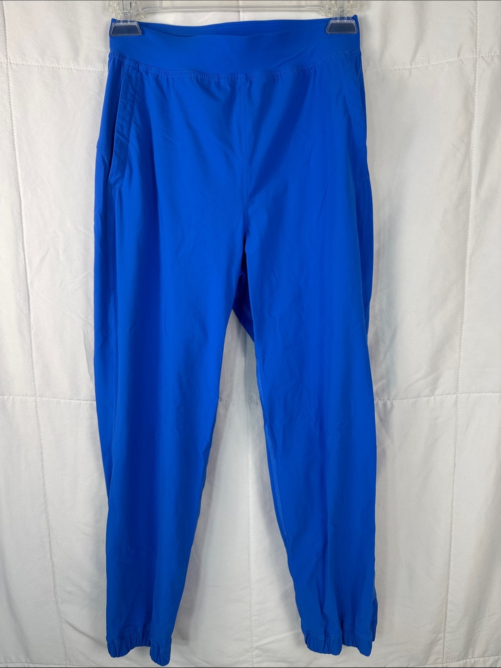 Lululemon Blue Joggers Size 2 Athletic Pants Zip Ankle Lightweight